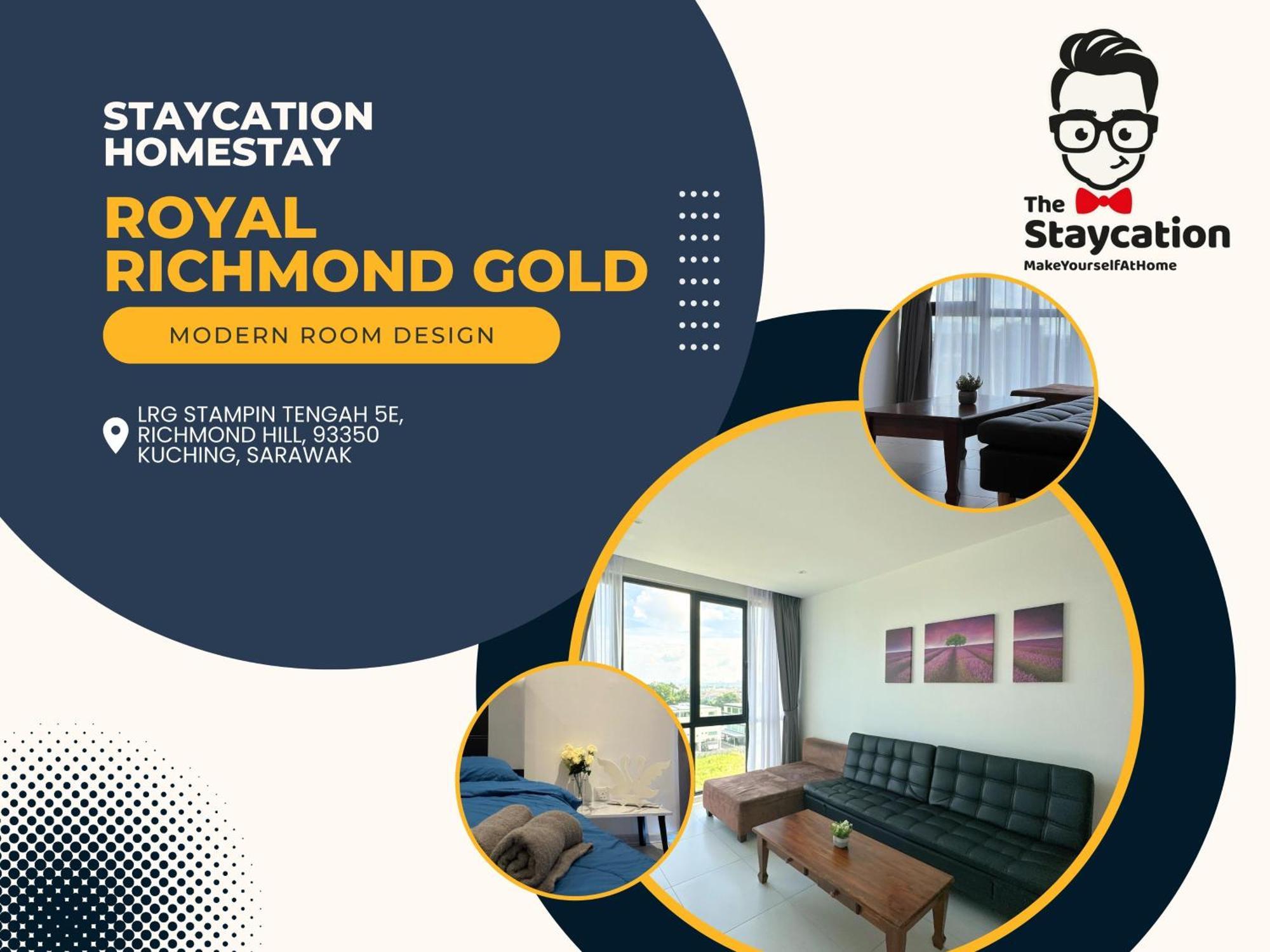 Staycation 11 Royal Richmond Near Airport Kuching